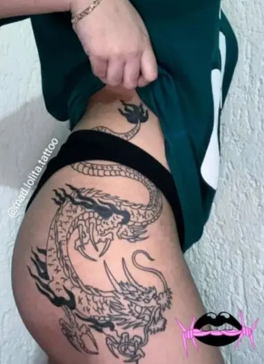 Diseño de tatuaje personalizado en estudio Mad Lolita - Trabajo #3