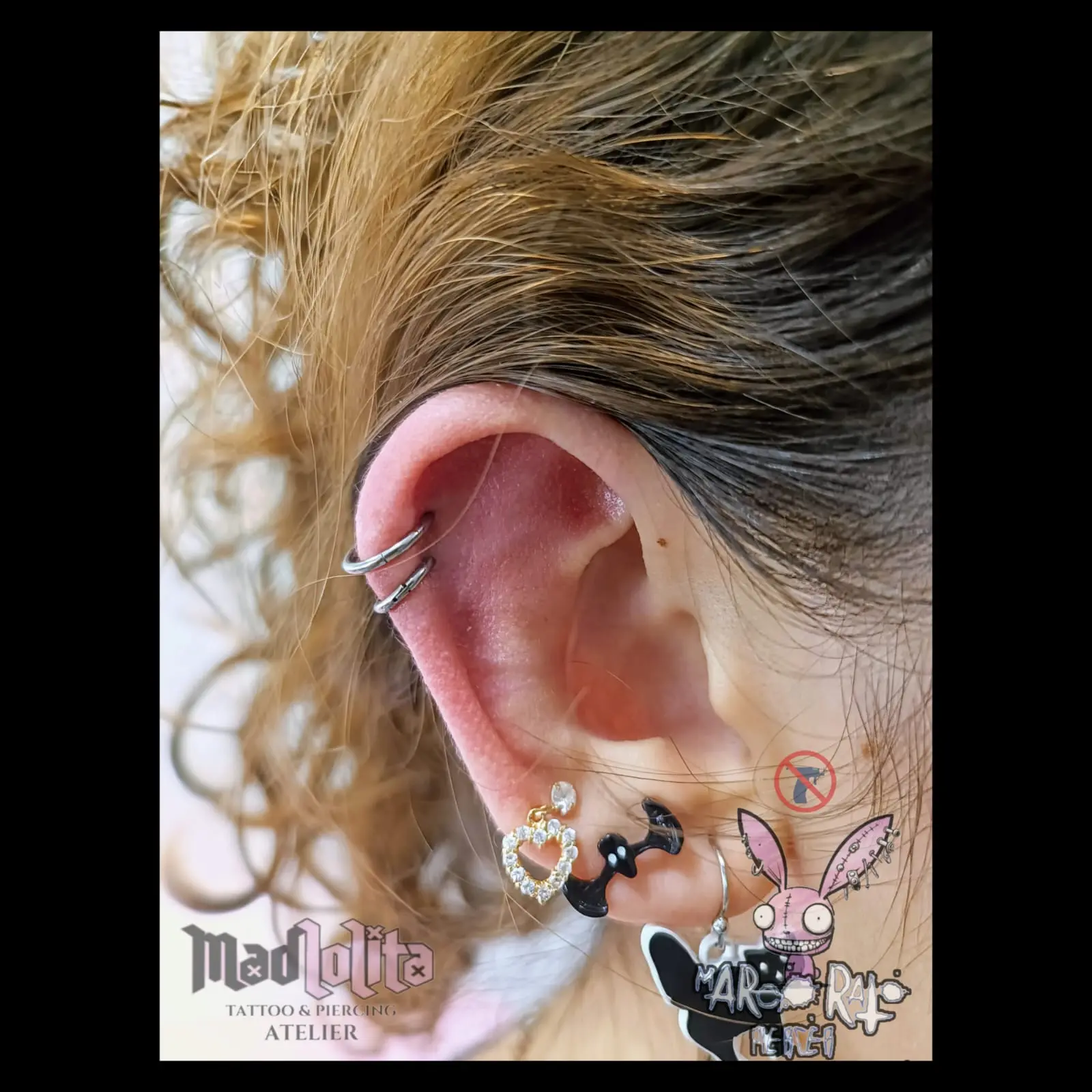 Perforación corporal y piercing seguro en Querétaro - Trabajo #17