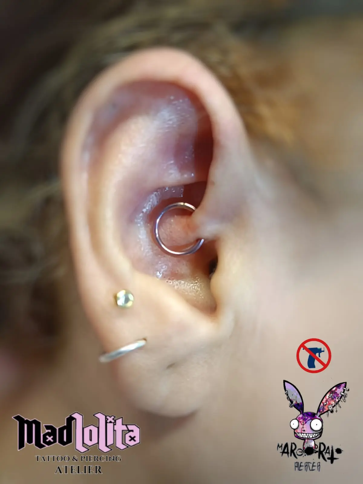 Perforación corporal y piercing seguro en Querétaro - Trabajo #22