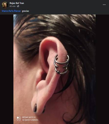 Doble Helix Piercing