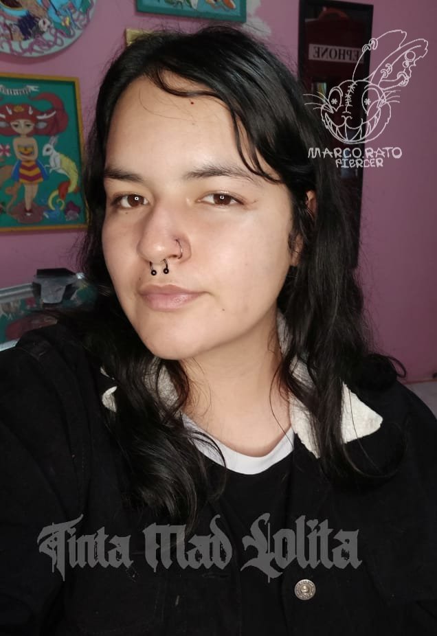 Piercing Nostril y Septum