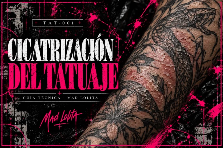 Cicatrización del tatuaje