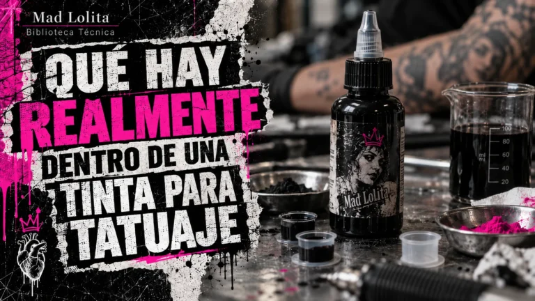 Qué hay realmente dentro de una tinta para tatuaje