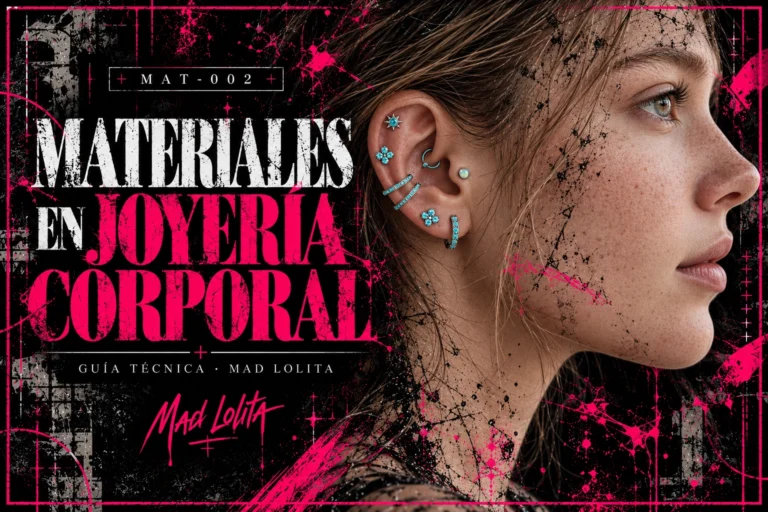 Materiales, estándares, superficies y trazabilidad en body piercing